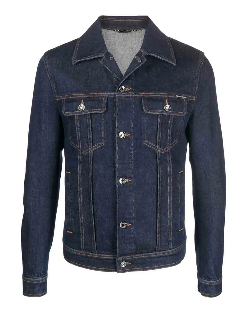 Dolce & Gabbana Casualjacke - Blau Blau