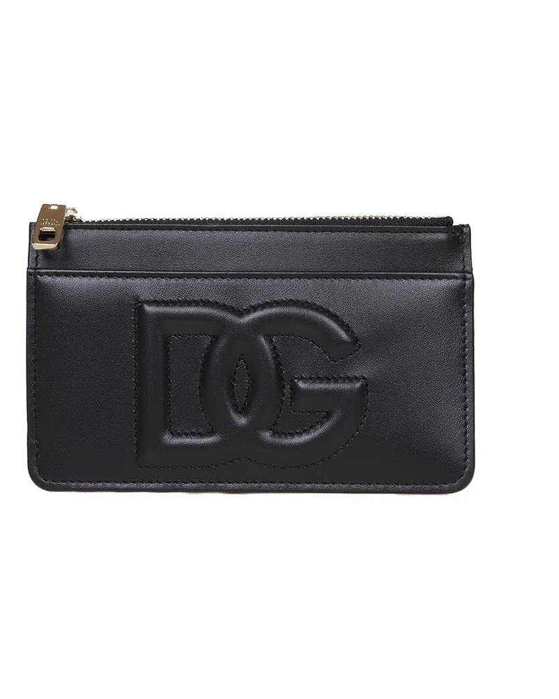 Dolce & Gabbana Portemonnaie - Schwarz Schwarz