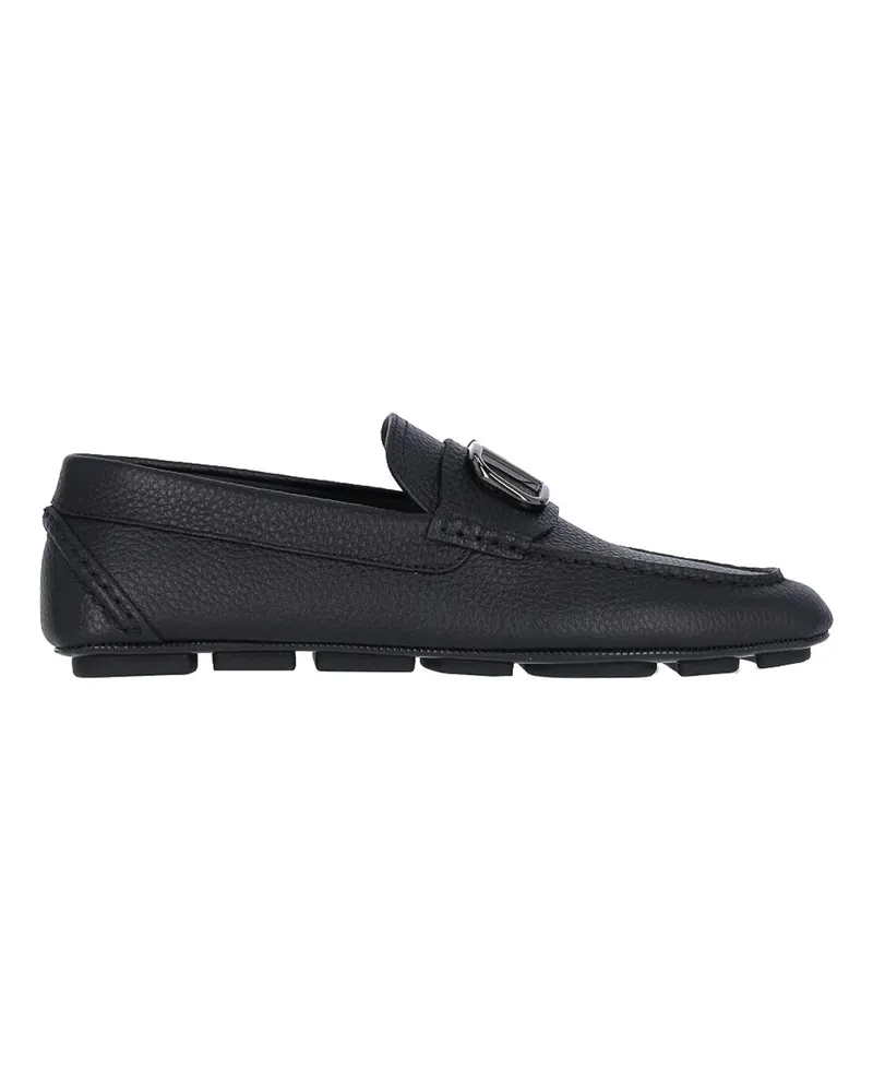 Valentino Garavani Mokassins - Schwarz Schwarz