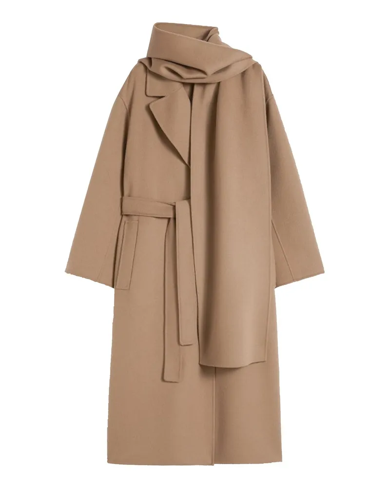 Max Mara Kurzer Mantel - Beige Beige