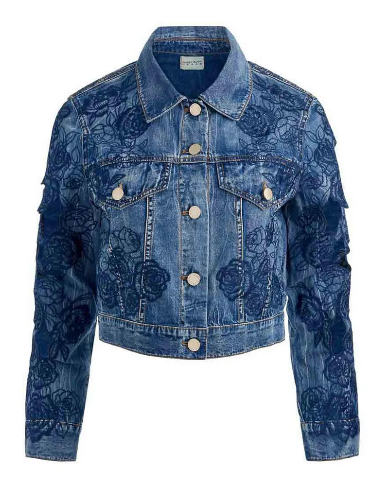 Alice + Olivia Jeansjacke - Dunkelblau Dunkelblau