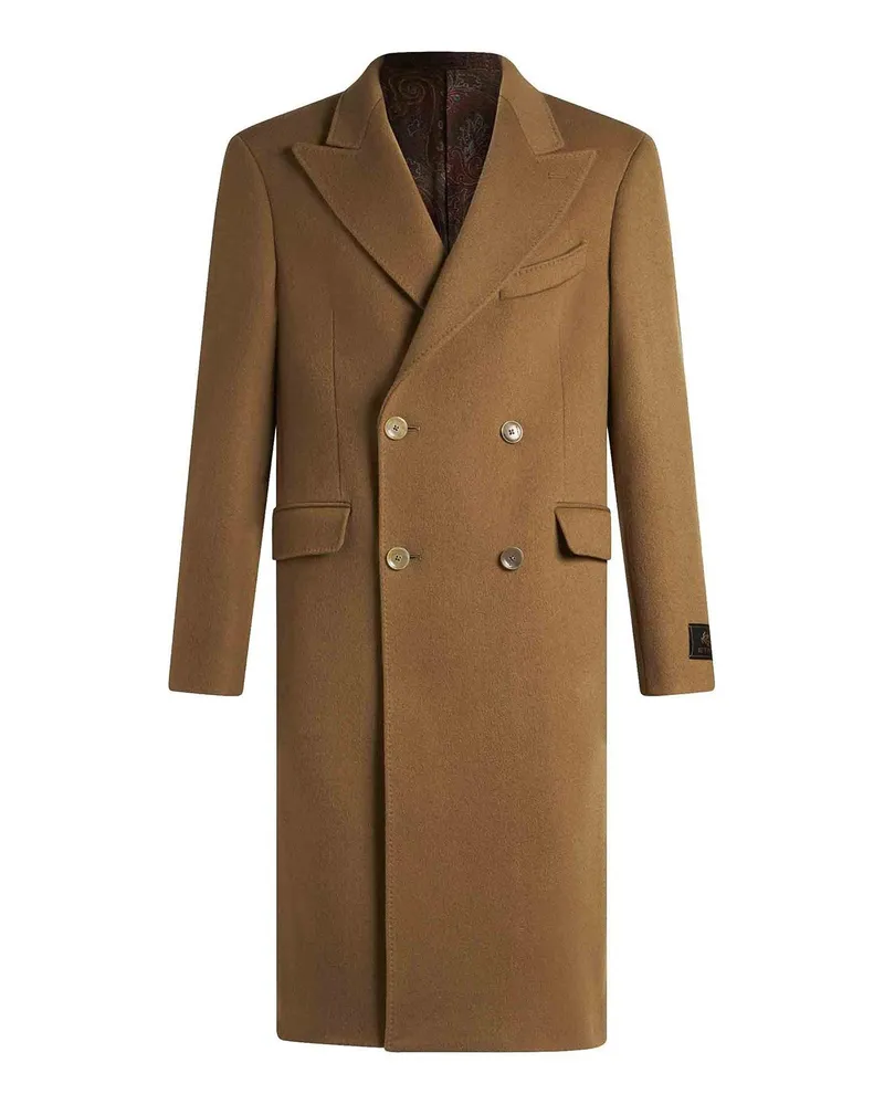 Etro Kurzer Mantel - Camel Camel