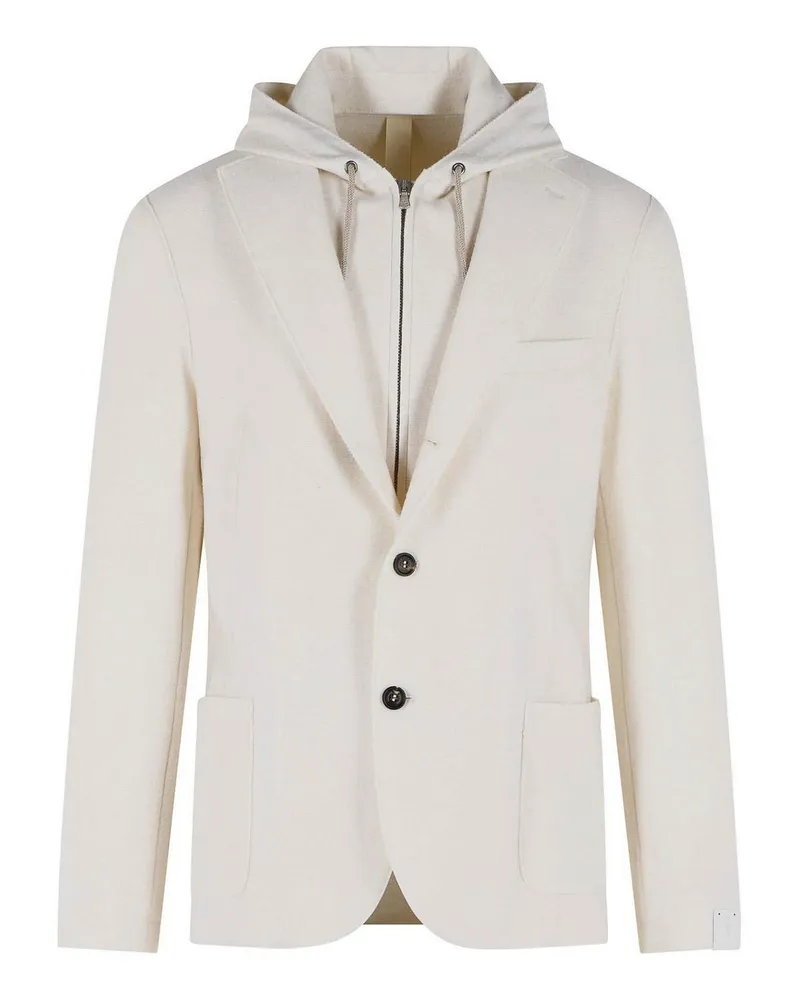Eleventy Blazer - Creme Creme