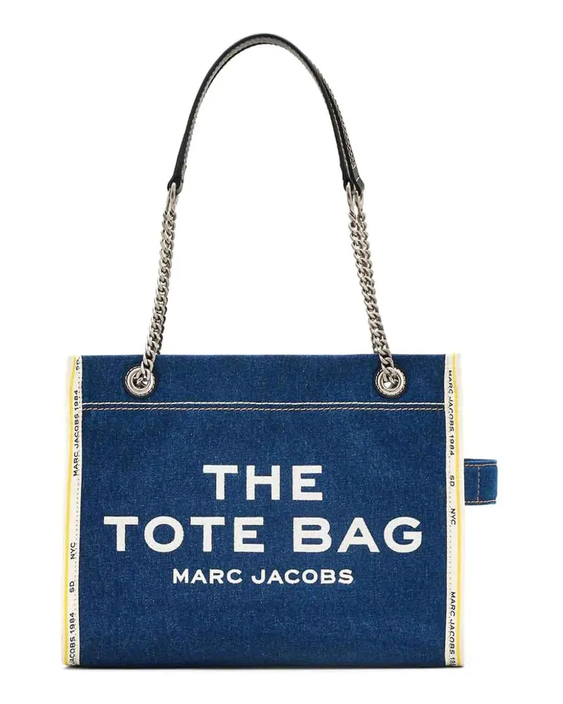 Marc Jacobs Shopper - Dunkles Jeansblau Dunkles