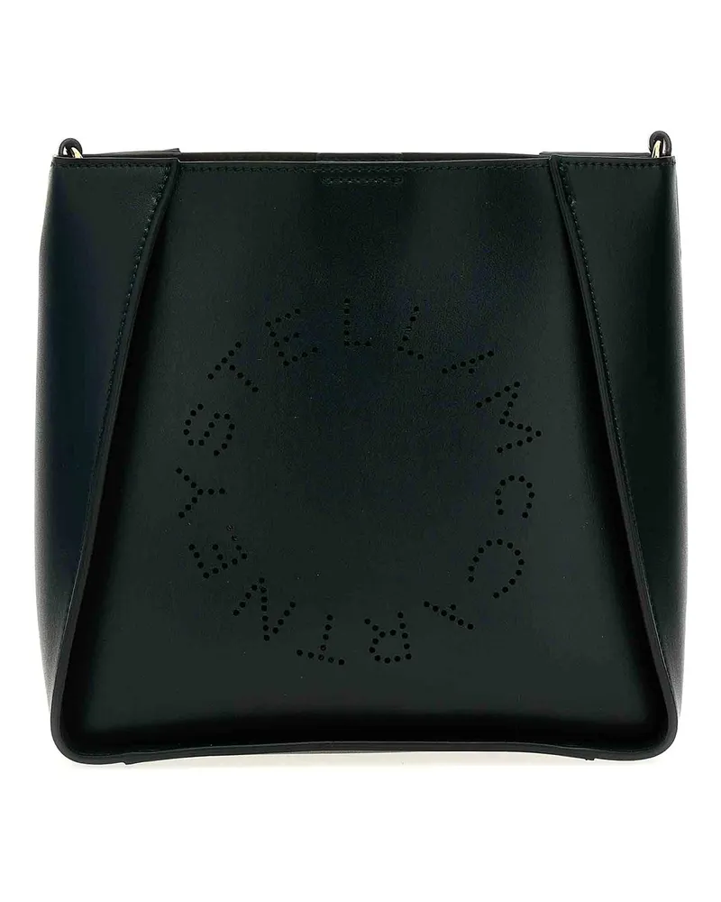 Stella McCartney Schultertasche - Grün Schwarz