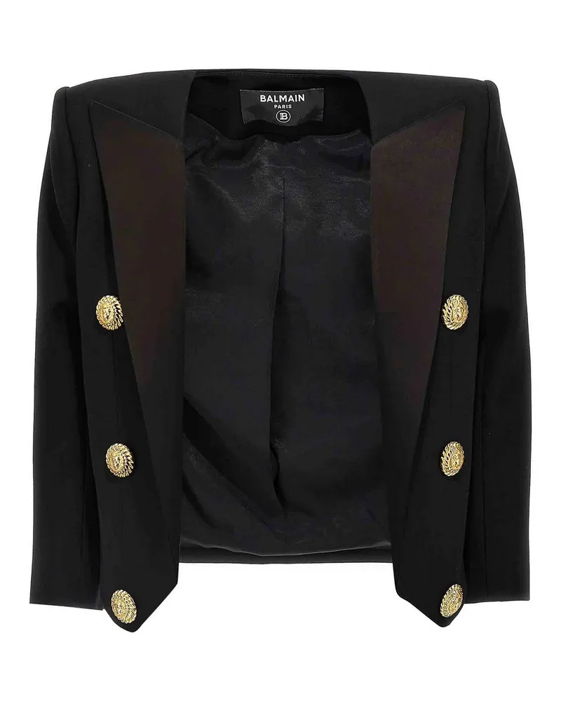 Balmain Blazer - Schwarz Schwarz