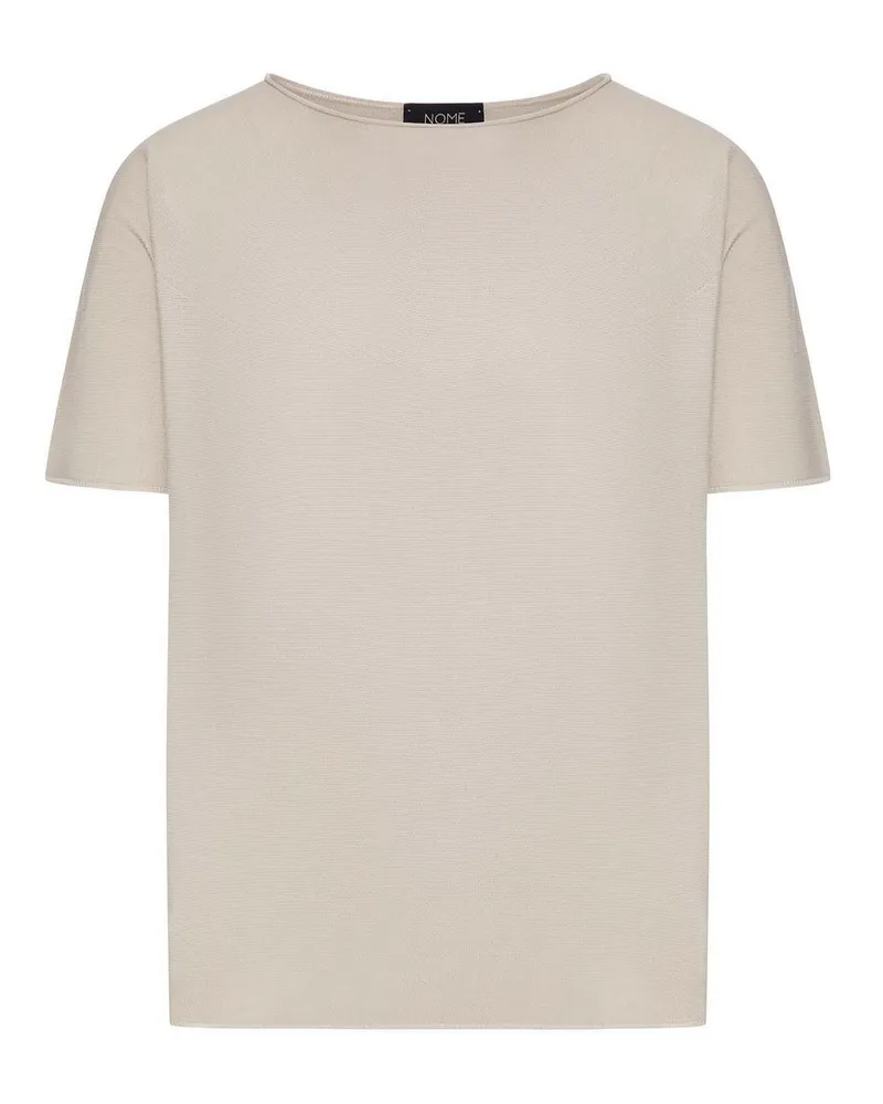 Gran Sasso Rundhalspullover - Nude Nude