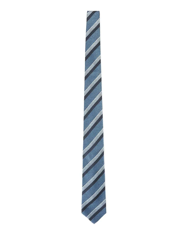 Kiton Krawatte - Blau Blau