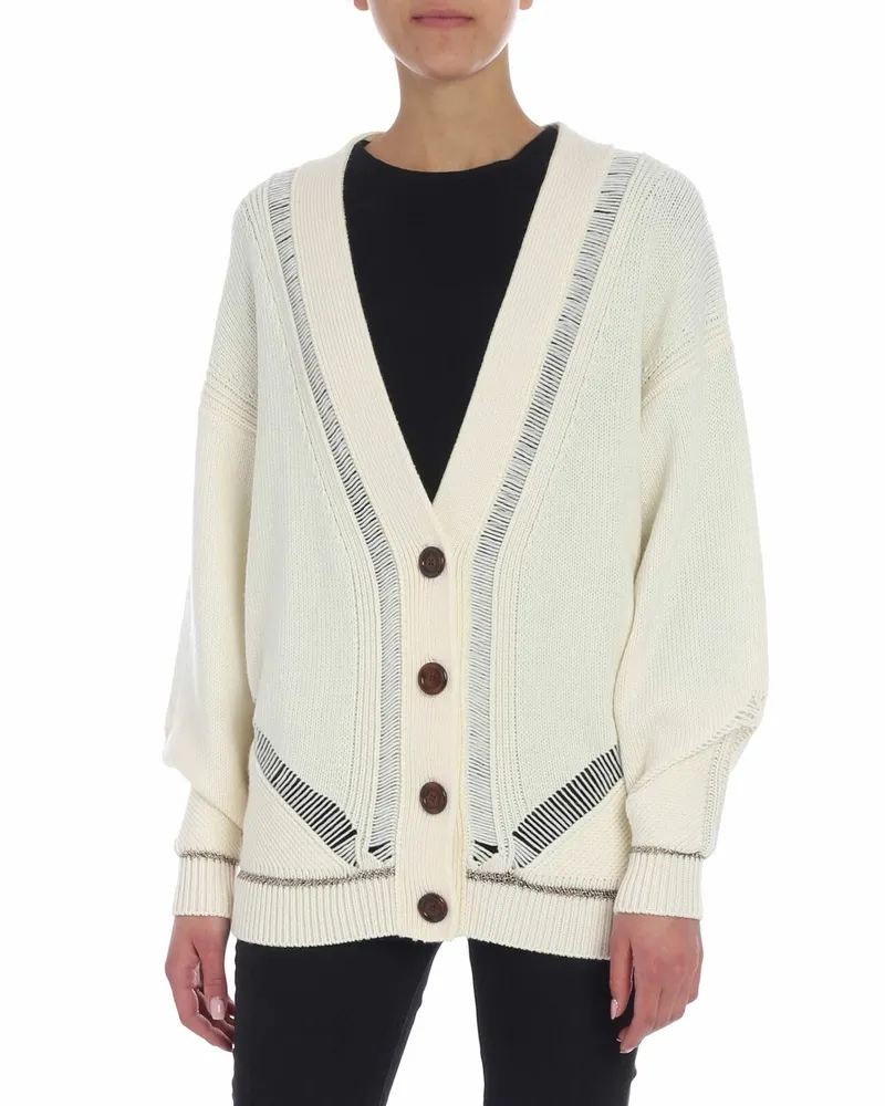 See by Chloé Cardigan - Weiß Weiß