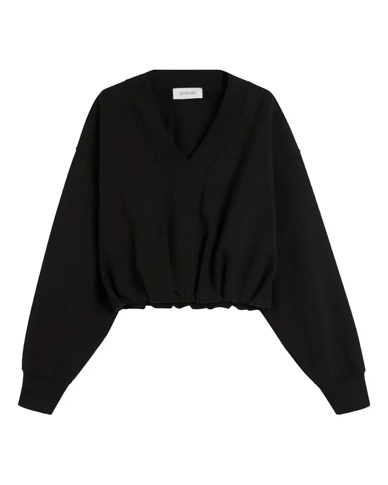 SPORTMAX Sweatshirt - Schwarz Schwarz