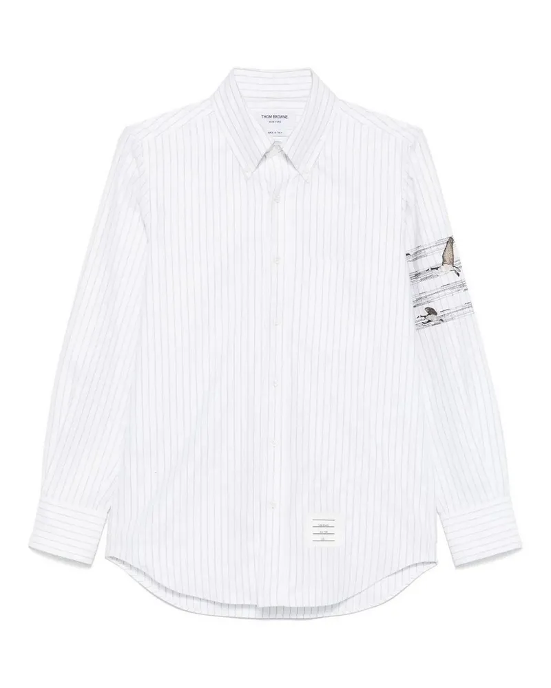 Thom Browne Hemd - Grau Grau