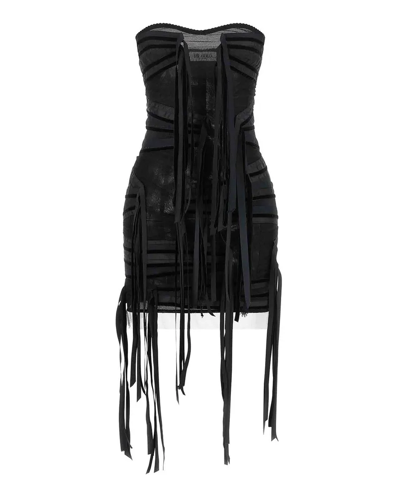 ATTICO Kurzes Kleid - Schwarz Schwarz