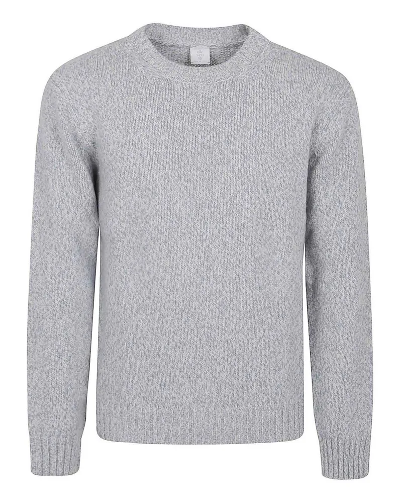 Eleventy Rundhalspullover - Grau Grau
