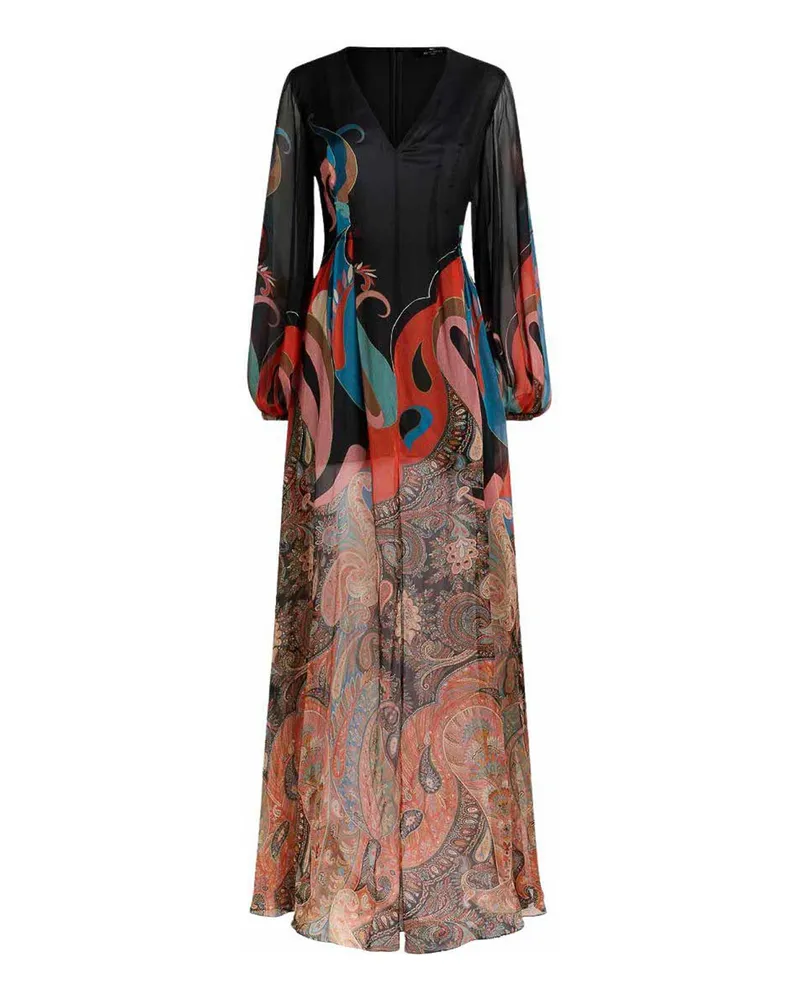 Etro Knielanges Kleid - Bunt Bunt