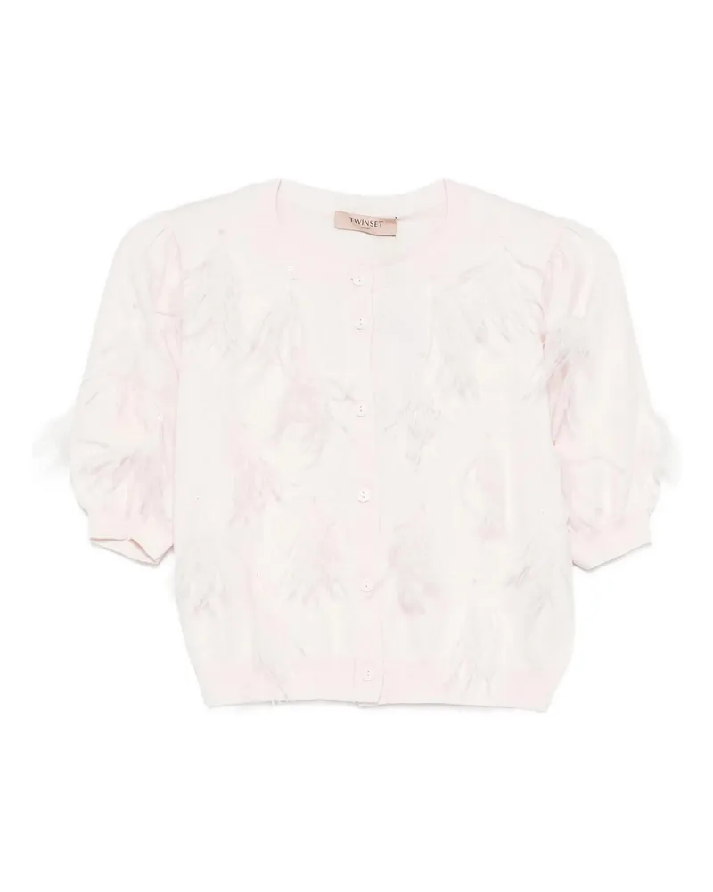 Twin-Set Cardigan - Rosa Rosa