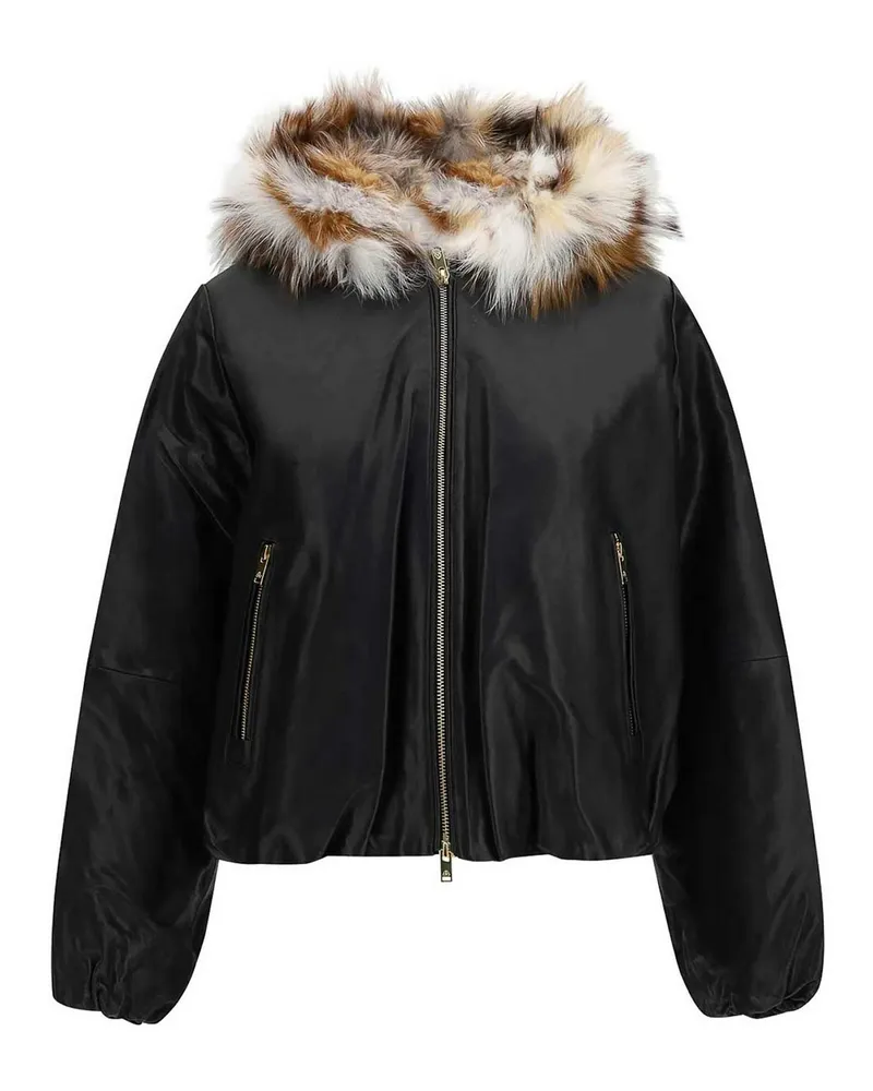 Moose Knuckles Bomberjacke - Schwarz Schwarz