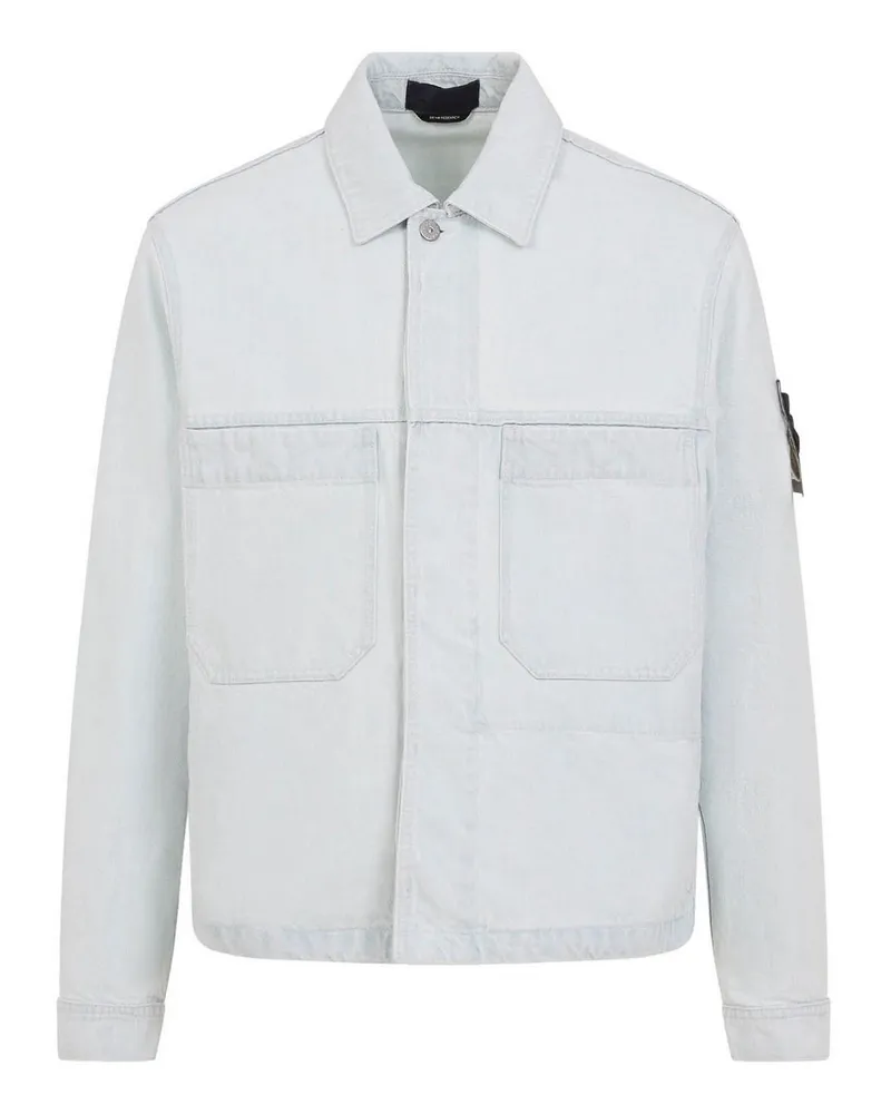 Stone Island Casualjacke - Hellgrau Hellgrau