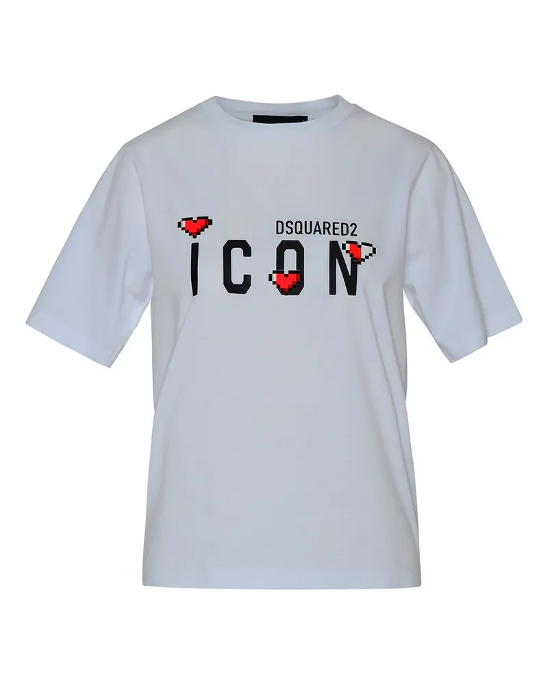 Dsquared2 T-Shirt - Weiß Weiß