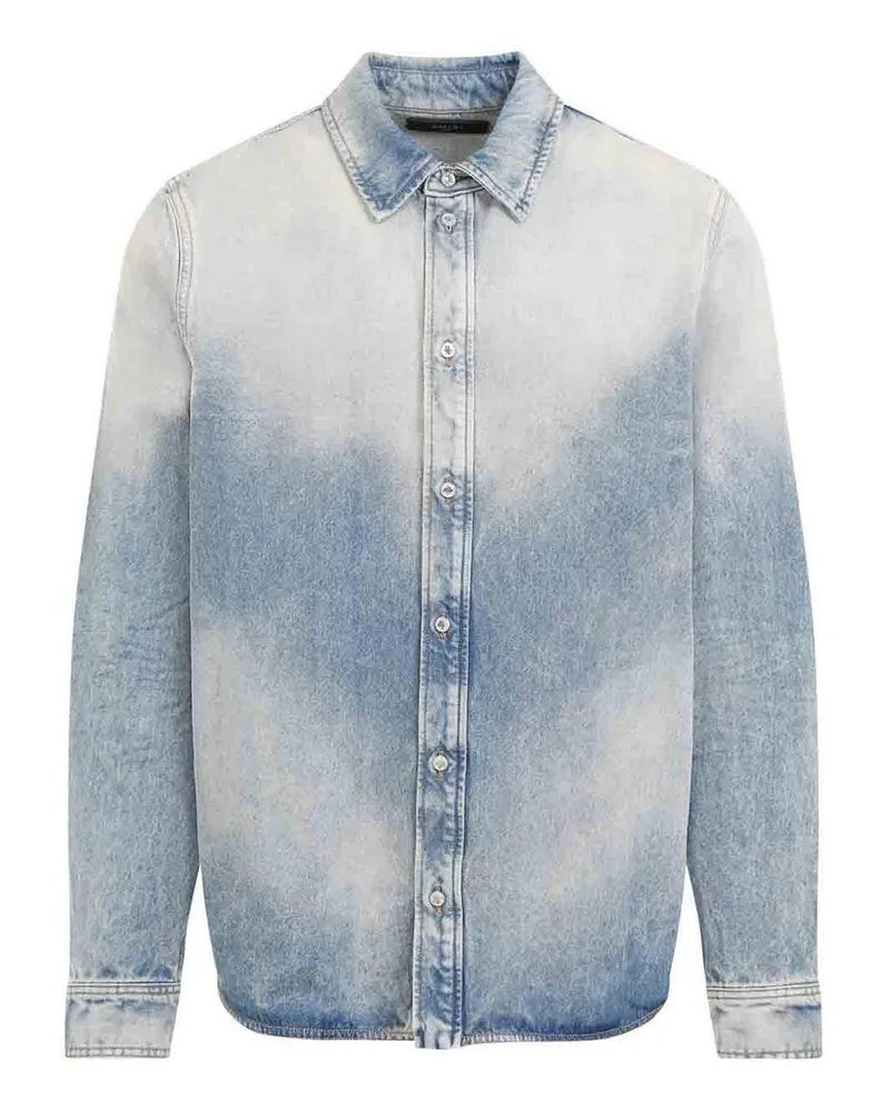 Amiri Hemd - Jeansblau Jeansblau