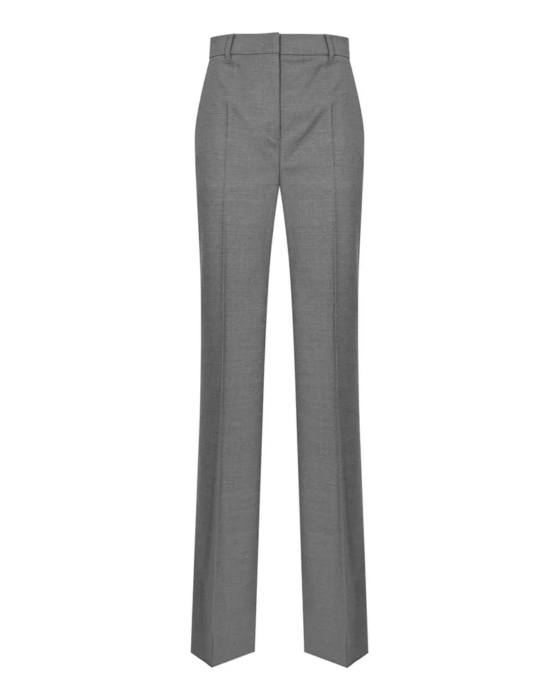 Max Mara Casual Hose - Hellgrau Hellgrau