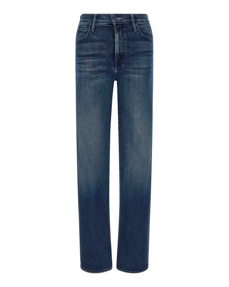 Mother Straight Leg Jeans - Blau Blau