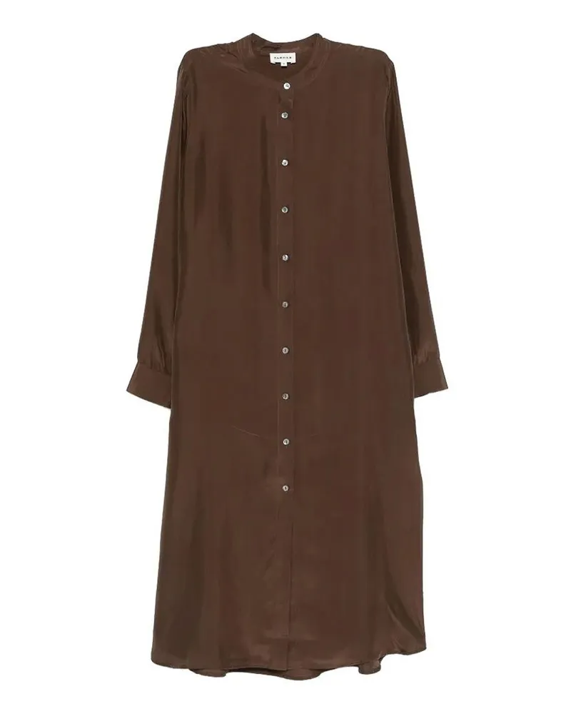 P.A.R.O.S.H. P. A.R. O.S. H. Maxikleid - Dunkelbraun Dunkelbraun