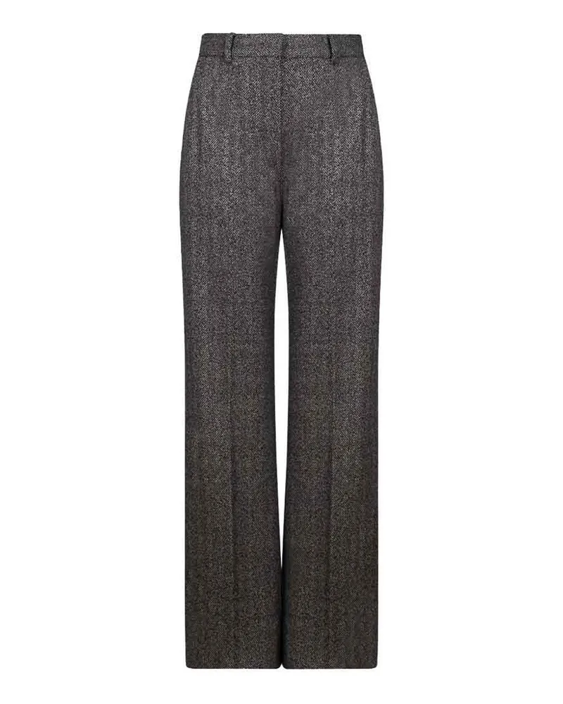 Max Mara Formale Hose - Weiß Weiß
