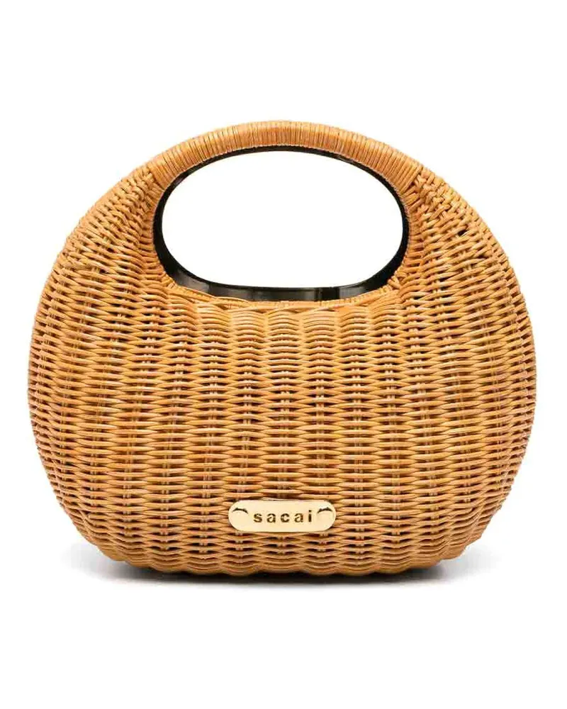 Sacai Umhängetasche - Beige Beige