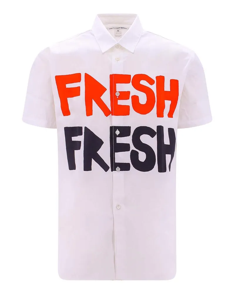 Comme des Garçons Hemd - Weiß Weiß