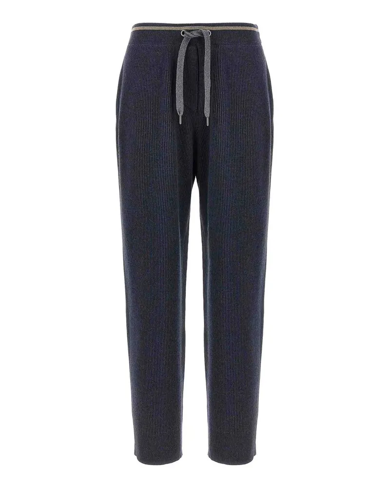 Brunello Cucinelli Casual Hose - Blau Blau
