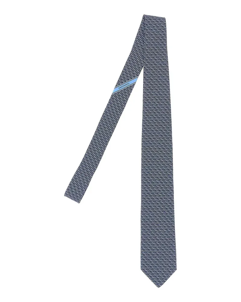 Ferragamo Krawatte - Hellblau Hellblau