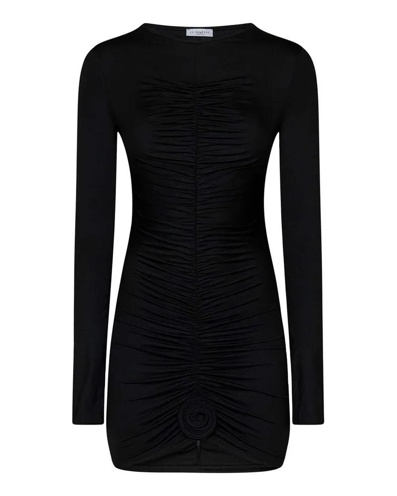 La Reveche Knielanges Kleid - Schwarz Schwarz