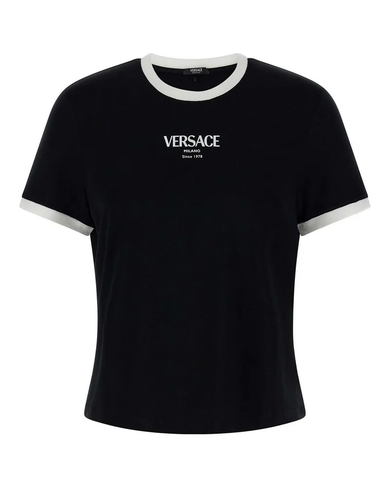 Versace T-Shirt - Weiß Schwarz