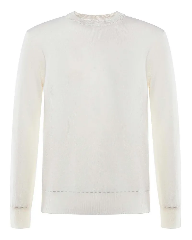 Eleventy Rundhalspullover - Grau Grau