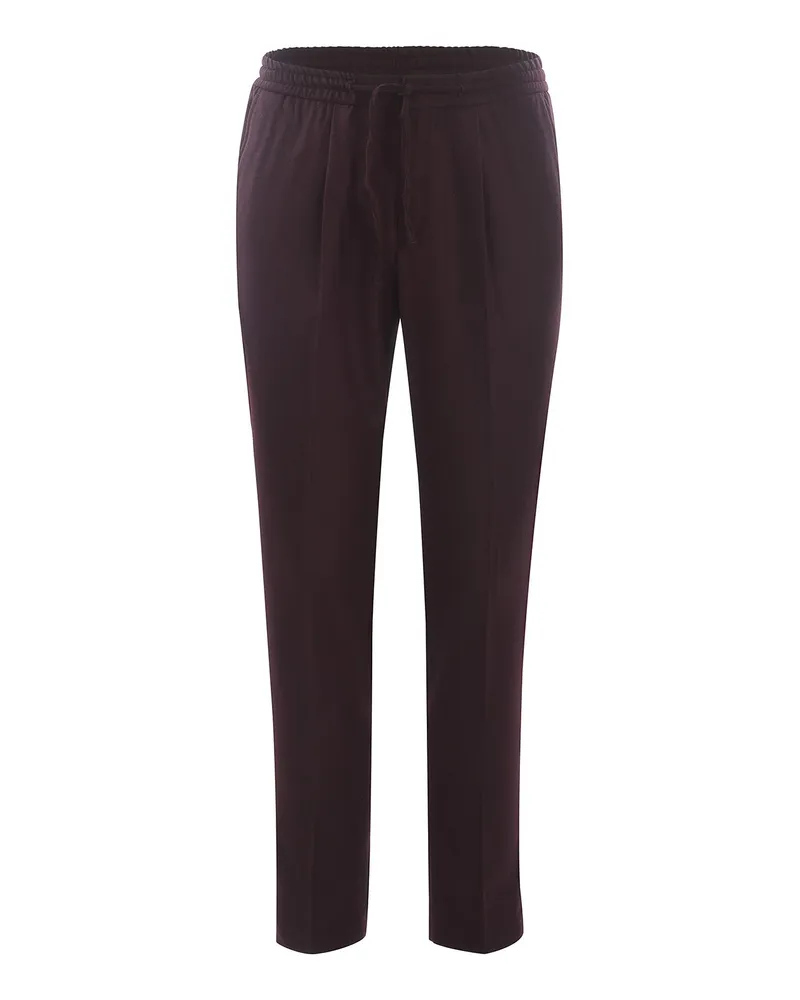 Manuel Ritz Casual Hose - Bordeaux Bordeaux