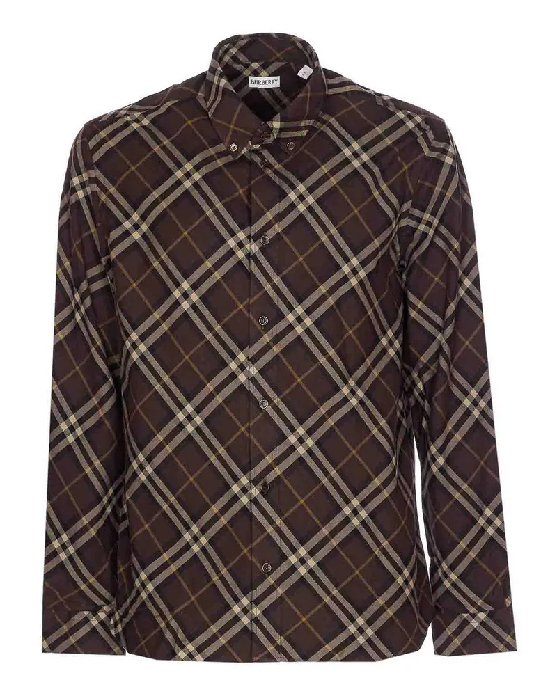 Burberry Hemd - Braun Braun