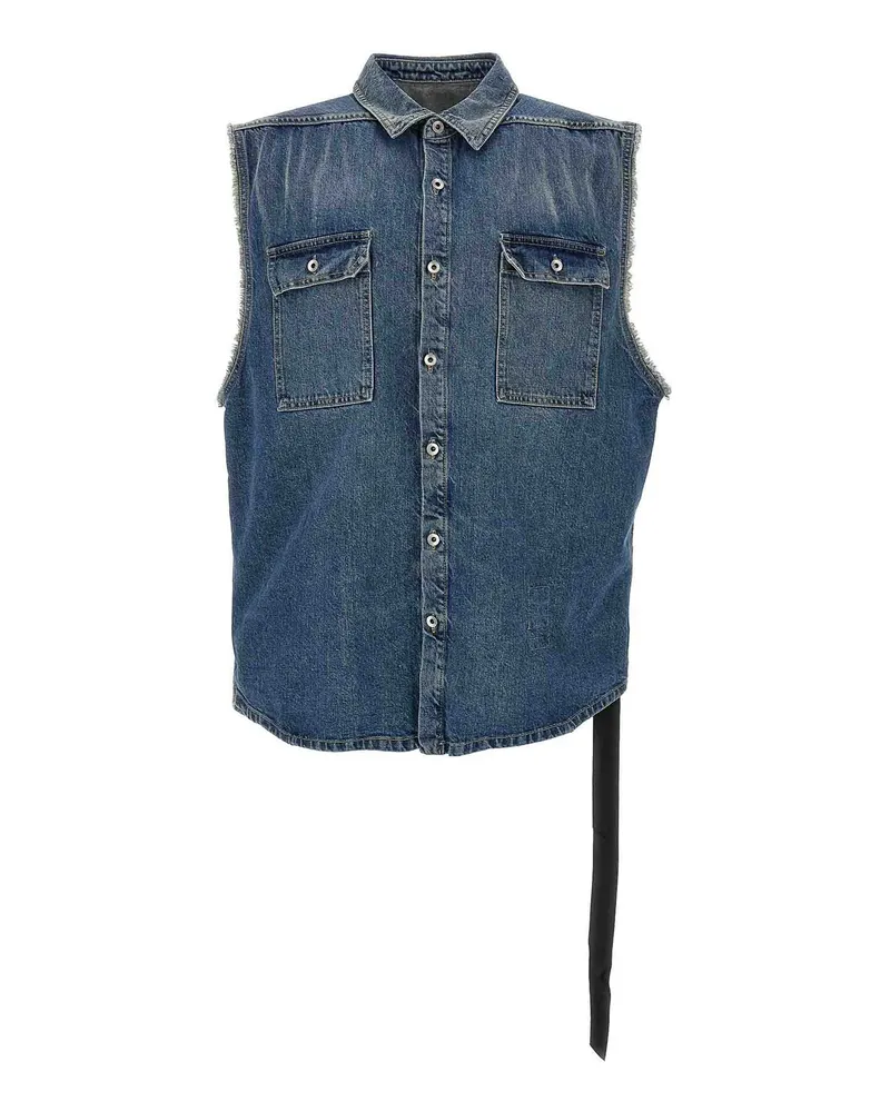 DRKSHDW by Rick Owens Hemd - Blau Blau