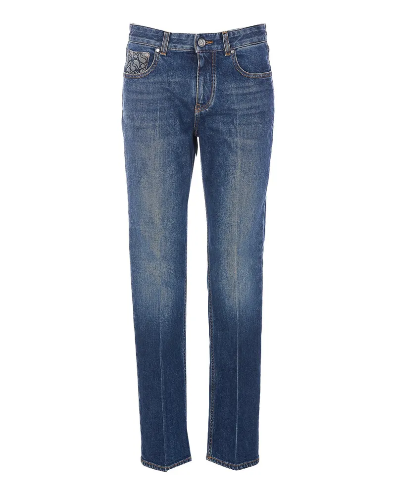Stella McCartney Straight Leg Jeans - Blau Blau
