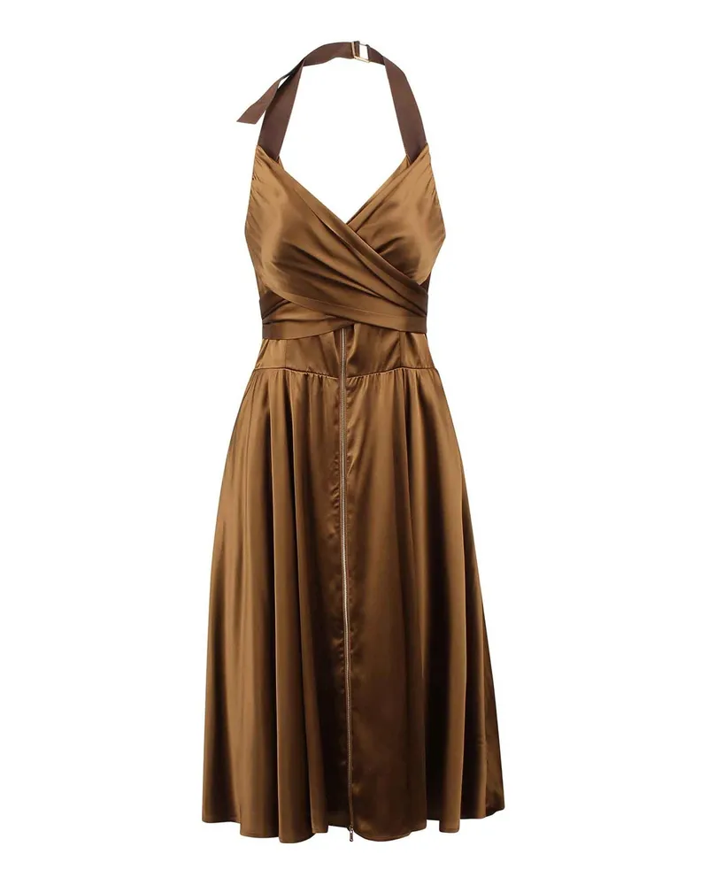 Patou Maxikleid - Braun Braun