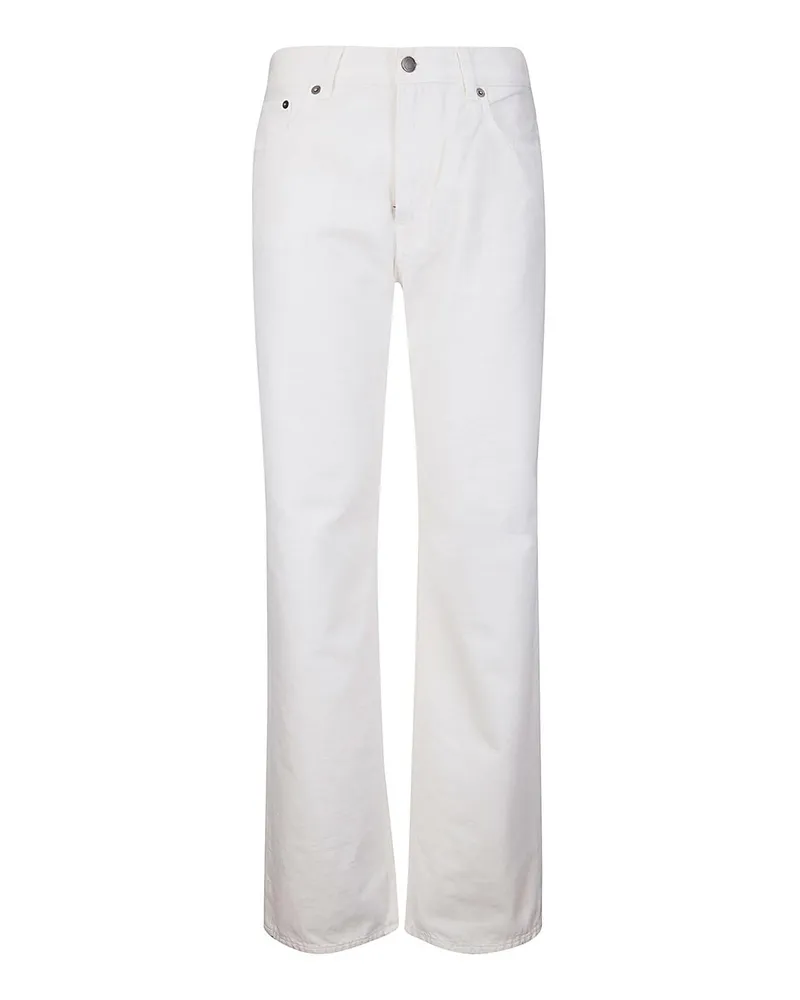 Haikure Straight Leg Jeans - Creme Creme