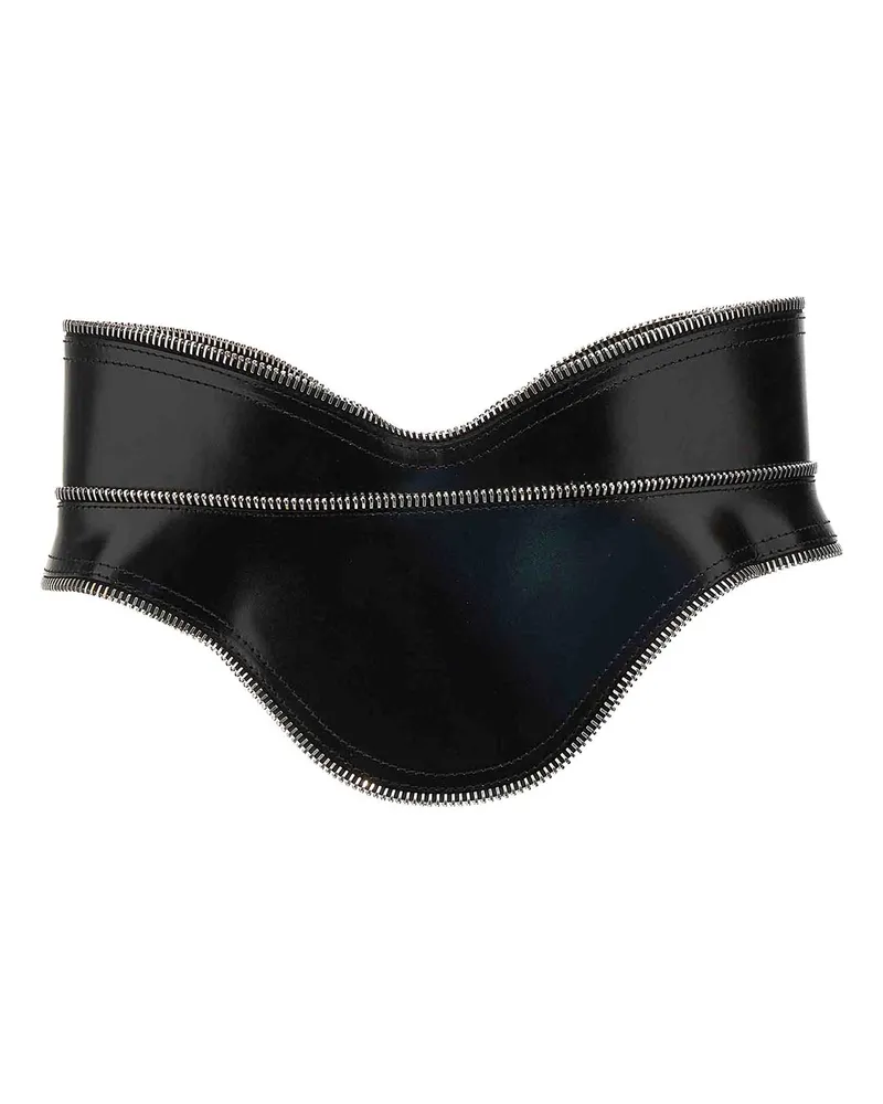 Alexander McQueen Gürtel - Schwarz Schwarz