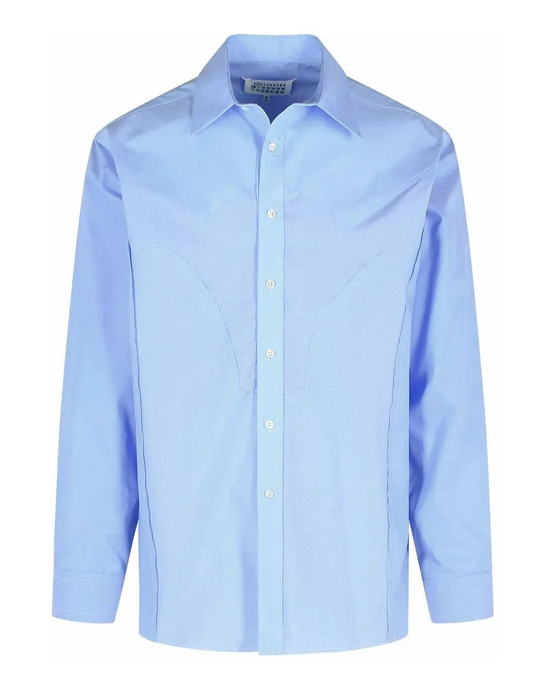 Maison Margiela Hemd - Hellblau Hellblau