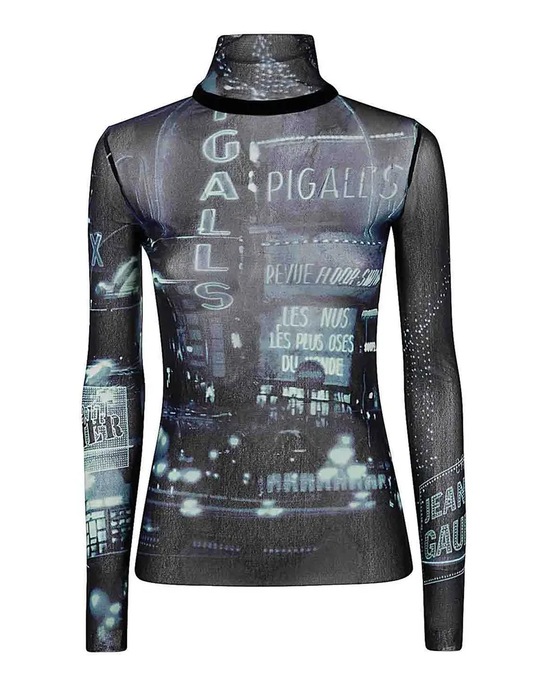 Jean Paul Gaultier Top - Blau Blau