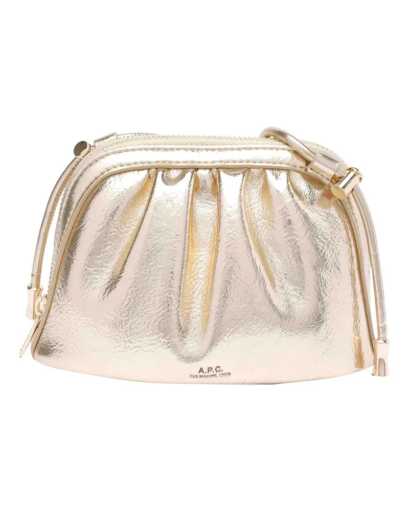 A.P.C. A. P.C. Schultertasche - Gold Gold