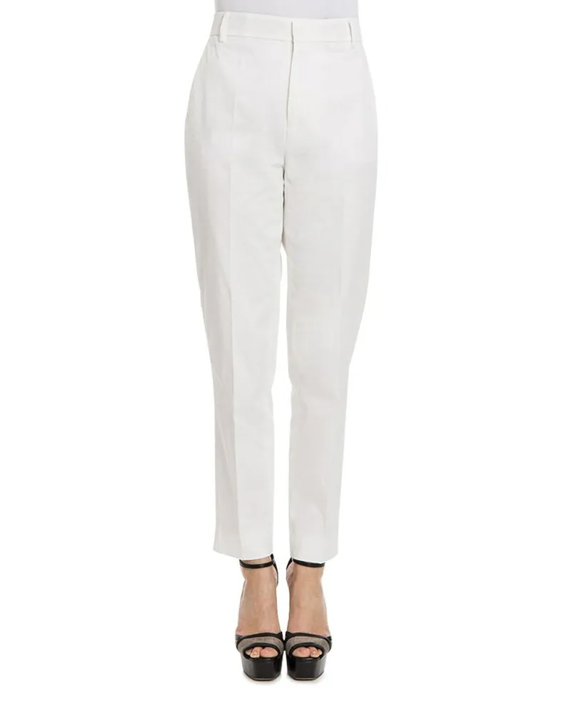 Stella Jean Casual Hose - Weiß Weiß