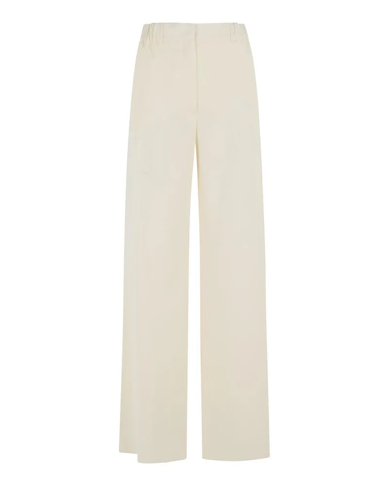 Max Mara Straight Leg Jeans - Weiß Weiß