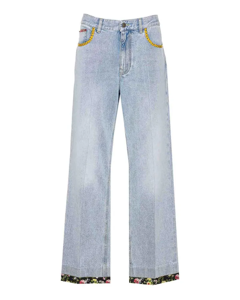 Valentino Garavani Bootcut Jeans - Blau Blau