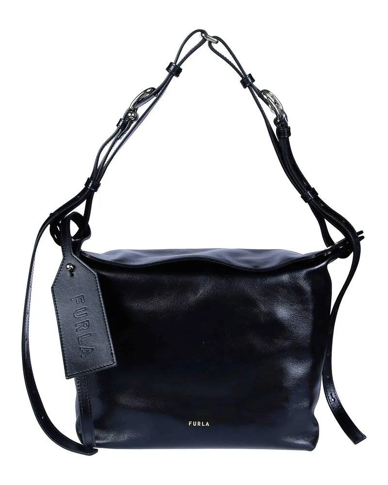 Furla Schultertasche - Schwarz Schwarz