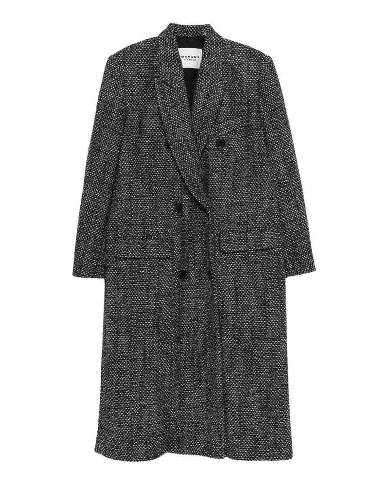 Étoile Isabel Marant Knielanger Mantel - Grau Grau