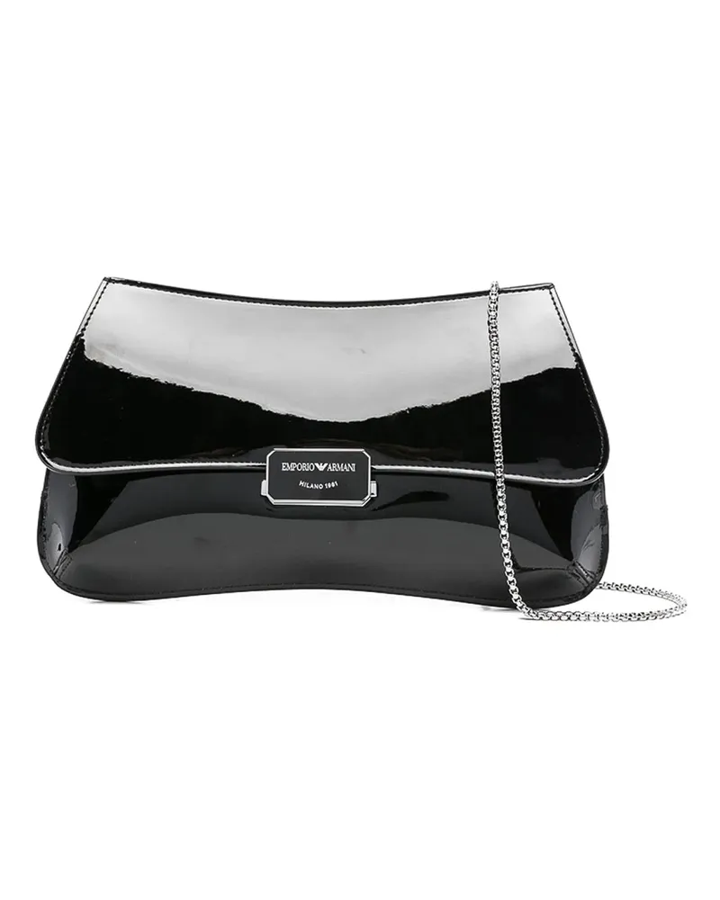 Emporio Armani Schultertasche - Schwarz Schwarz
